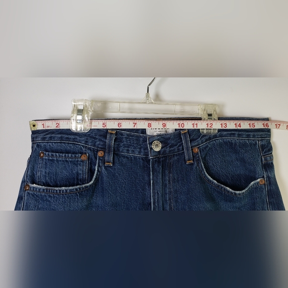 Agolde Women's Denim Dark Wash Jeans Size 31 - Picture 6 of 10